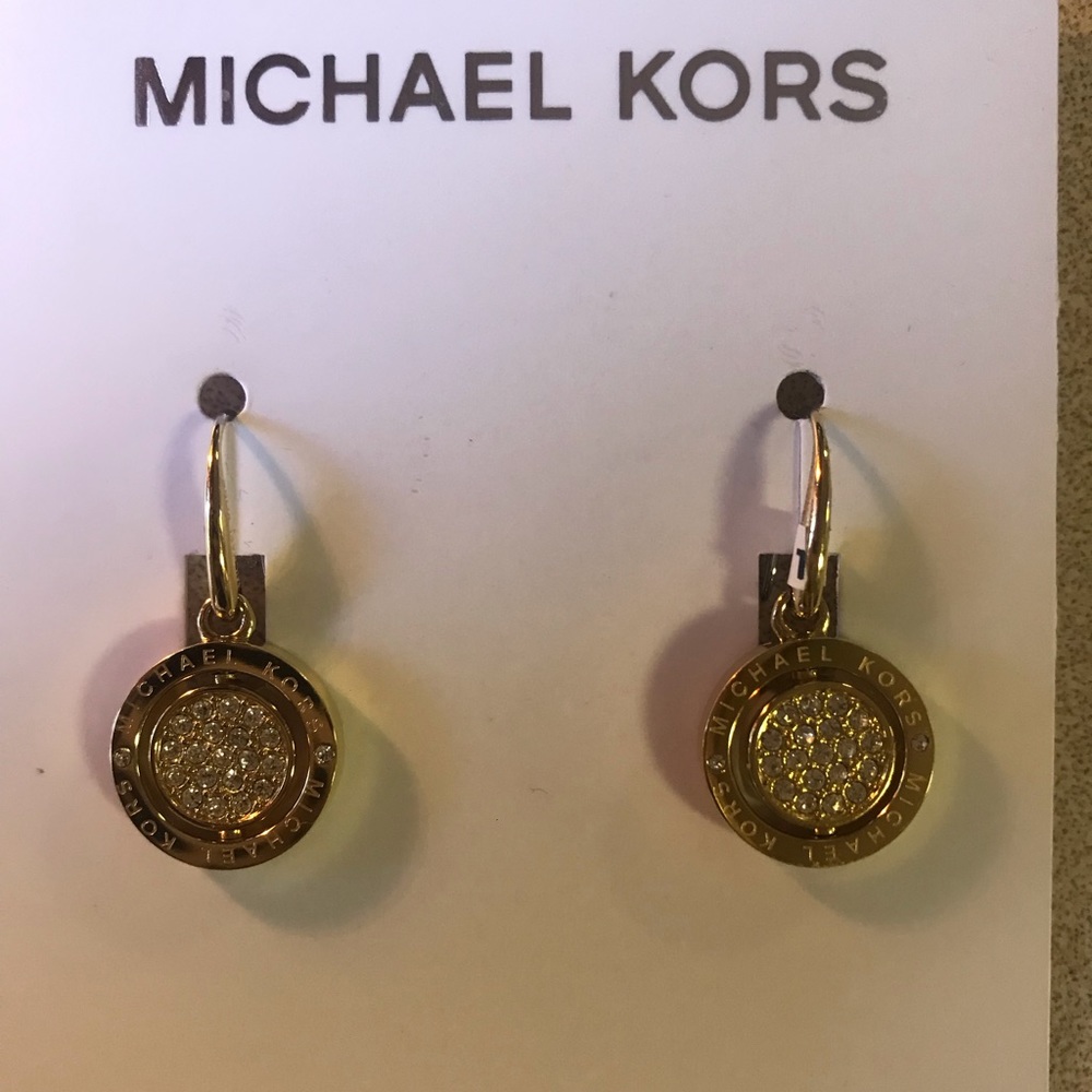 NEW Michael Kors Gold Earrings